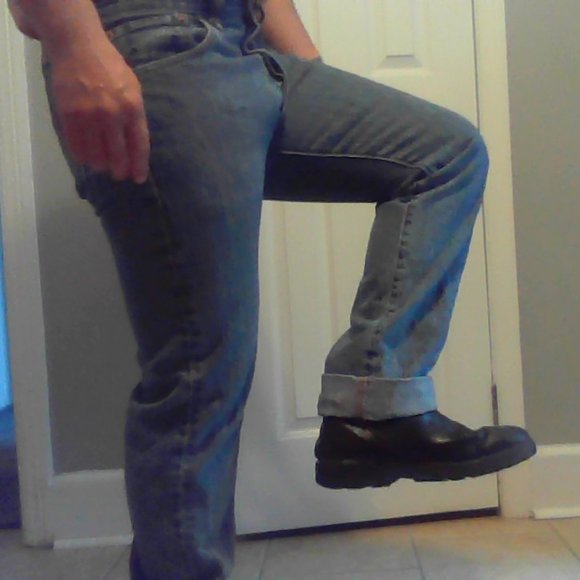 Levis 501 32/32 blue jeans - Picture 9 of 14